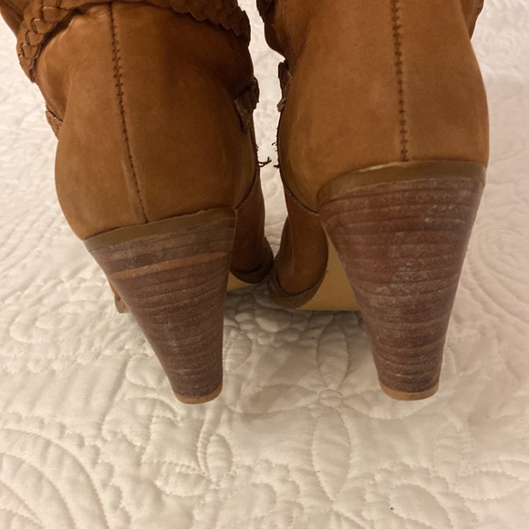 Dingo vintage stacked heel suede boot - Picture 5 of 12